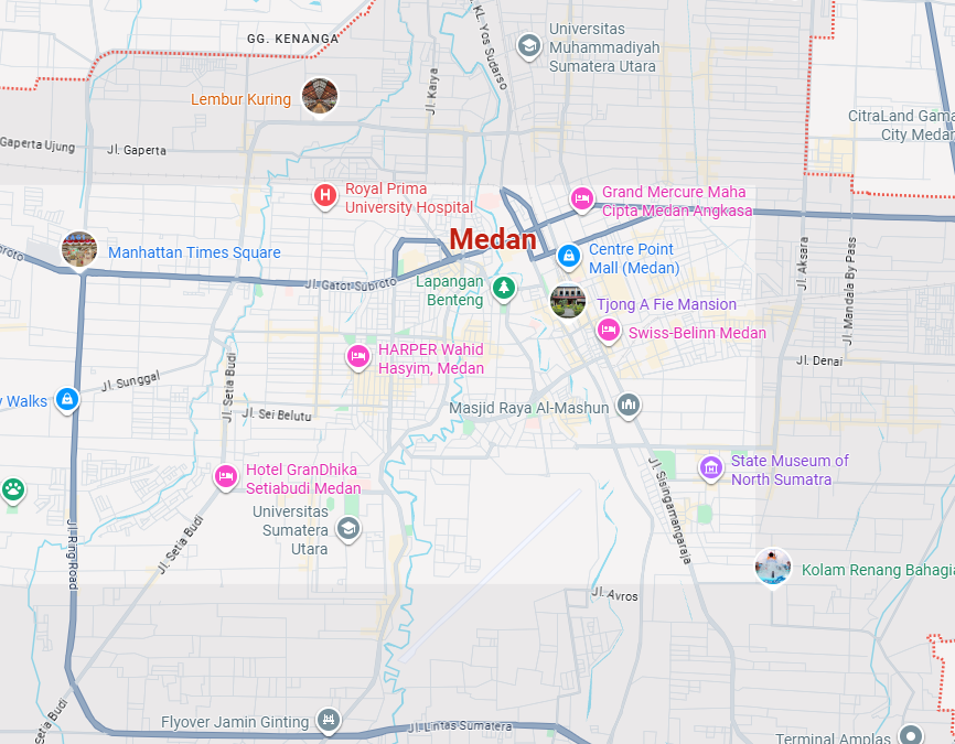 Peta Lokasi PAKIEL DIGITAL